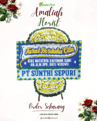 Papan Bunga Duka di Joyosuran