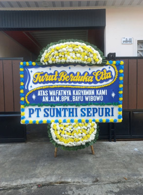 Papan Bunga Duka di Joyosuran